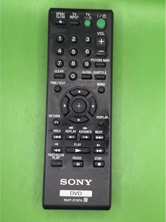 Sony Other - Sony Genuine RMT-D197A DVD Player Remote Control for DVP-SR510H Original